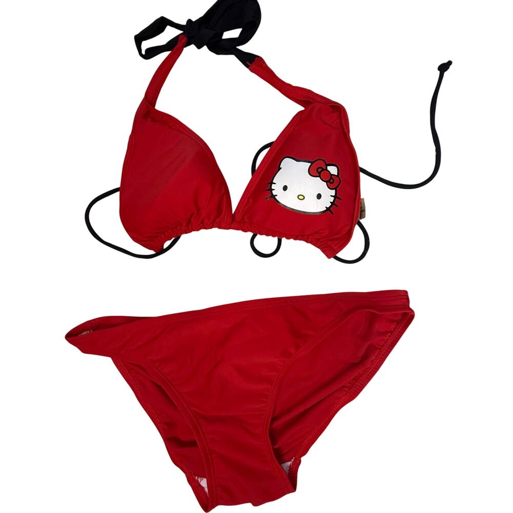 Sanrio Hello Kitty Red Bikini Set Women’s Medium